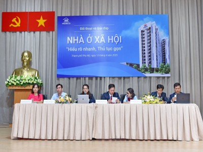 HODECO ĐẨY MẠNH ĐỐI THOẠI – ĐƯA NHÀ Ở XÃ HỘI ECO HOME 1 PHÚ MỸ ĐẾN GẦN NGƯỜI DÂN